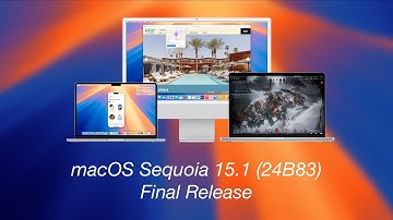 macOS Sequoia 15.1 Release with Apple Intelligence & More