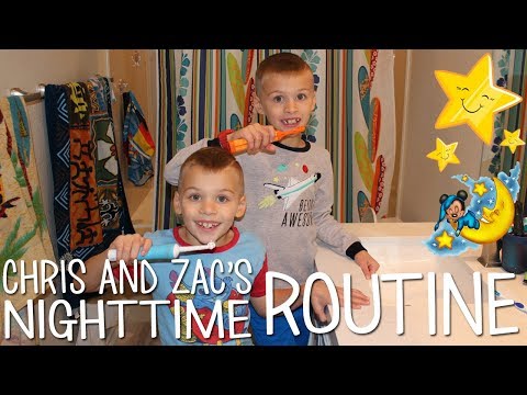 Twins Nighttime Routine