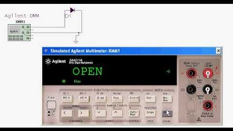 Multisim DMM Diode Test.avi