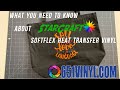 What You Need to Know About StarCraft SoftFlex Heat Transfer Vinyl HTV