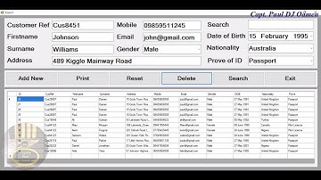 How to Create Data Entry Form with Insert, Delete, Search using SQLite Database in C# - Part 2 of 2