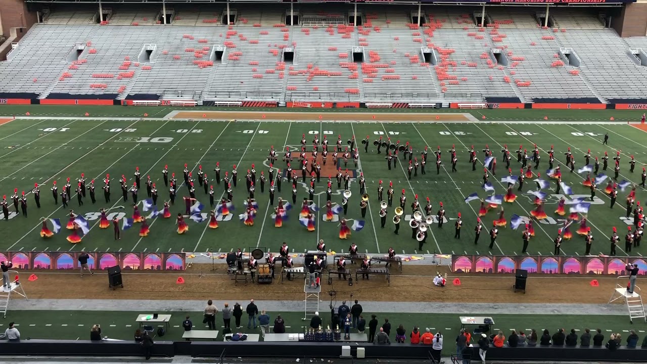 Marching Panthers Class 4A Illinois Marching Band Champions 2021