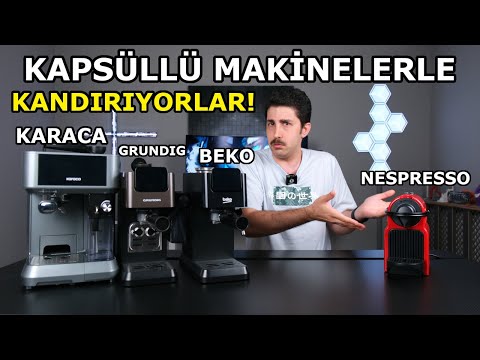 KAPSÜLLÜ mü MANUEL mi ALINMALI? BEKO/GRUNDİG/KARACA/NESPRESSO KIYASLAMASI
