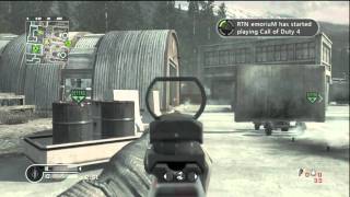COD4 Gamebattles 2v2 w/ Commentary - Full Map #3