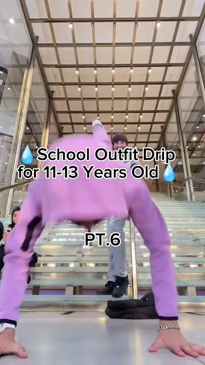 💧 School Outfit Drip for 11-13 Years Old 💧