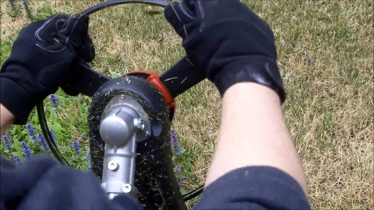 How to use the Orbitrim Gas Trimmer Head YouTube