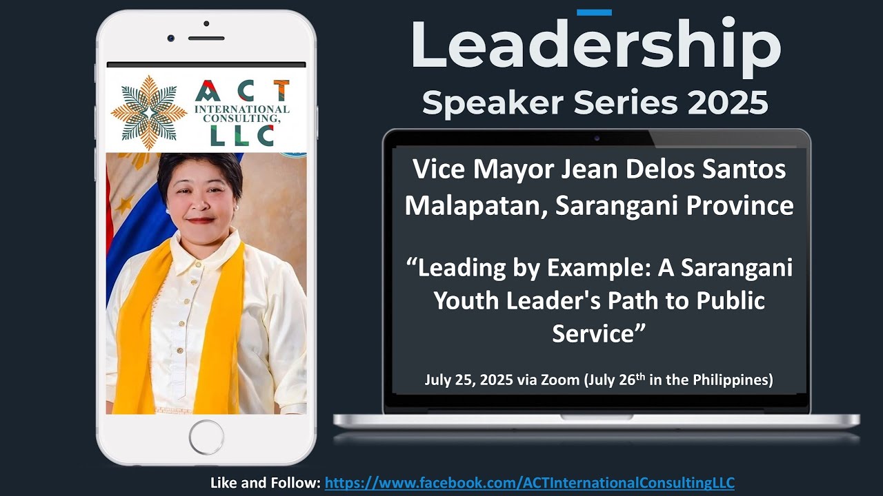 “Leading by Example: A Sarangani Youth Leader's Path to Public Service”