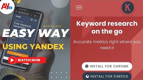 Mobile SEO : (Part 1) - How To Do #Keyword Research On Mobile Phone | Using Keyword Everywhere(2023)