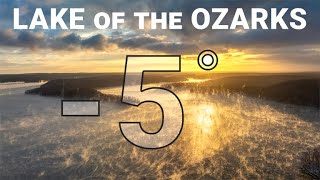 SUB-ZERO Temps Transform Lake of the Ozarks Into Steamy Art