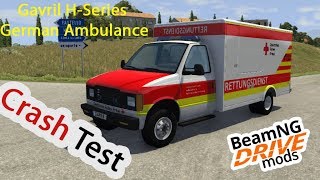 BeamNG – Gavril H-Series German Ambulance Crash Test