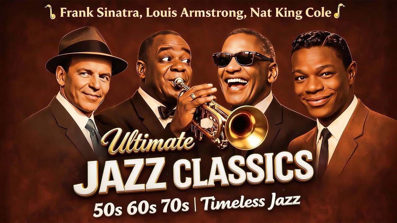 Frank Sinatra, Louis Armstrong & Nat King Cole🎷Ultimate Jazz Classics 50s - 70s | Timeless Jazz Hits