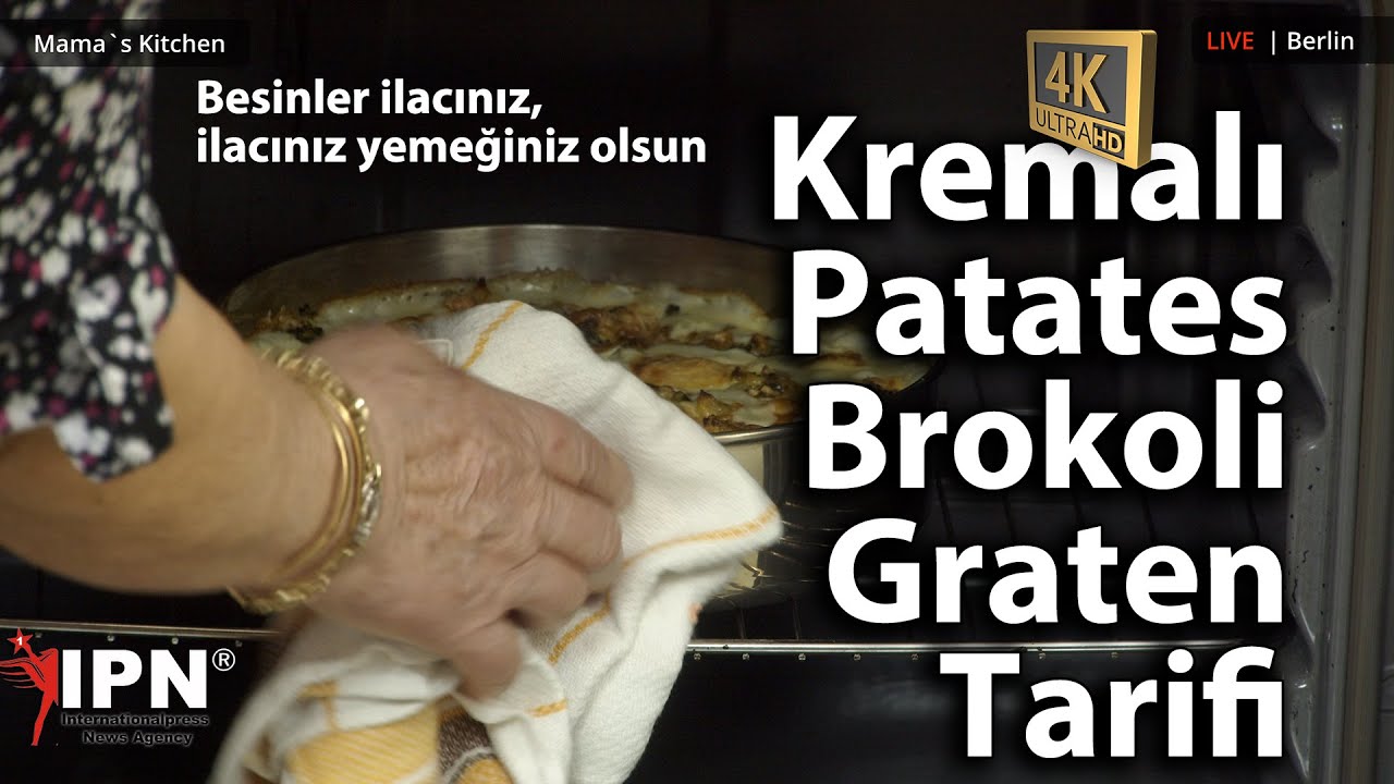 Kremalı Patates Brokoli Graten Tarifi | Besinler ilacınız, ilacınız yemeğiniz olsun | Yemek Tarifi