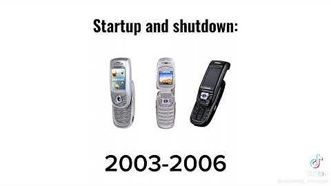 Samsung Galaxy Phone Startup And Shutdown (1996-2018)