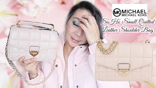 Michael Kors Soho Small in Pale Pink "The Chanel Classic Flap Mini Dupe"
