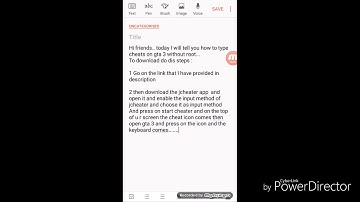 How to type cheats in gta 3 without root