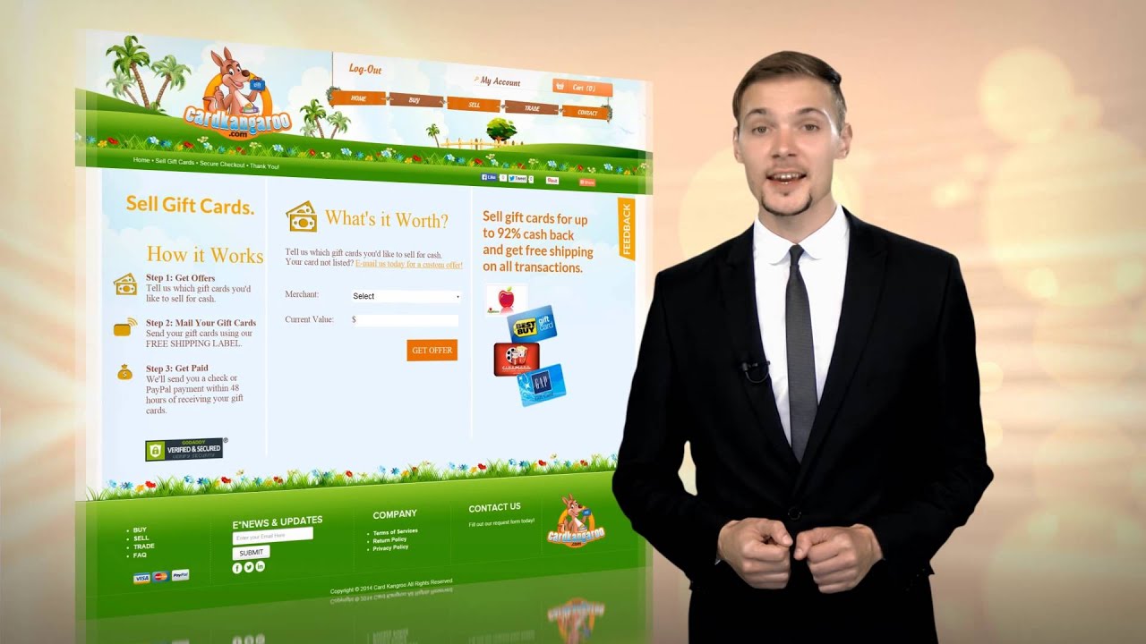 How to sell your unwanted gift cards on CardKangaroo.com