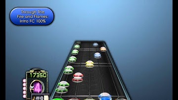 GH3 - Through The Fire and Flames Intro FC