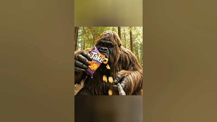 Bigfoot Vlog: Tries Takis First Time #bigfoot #bigfootvlog #aishorts #veo3