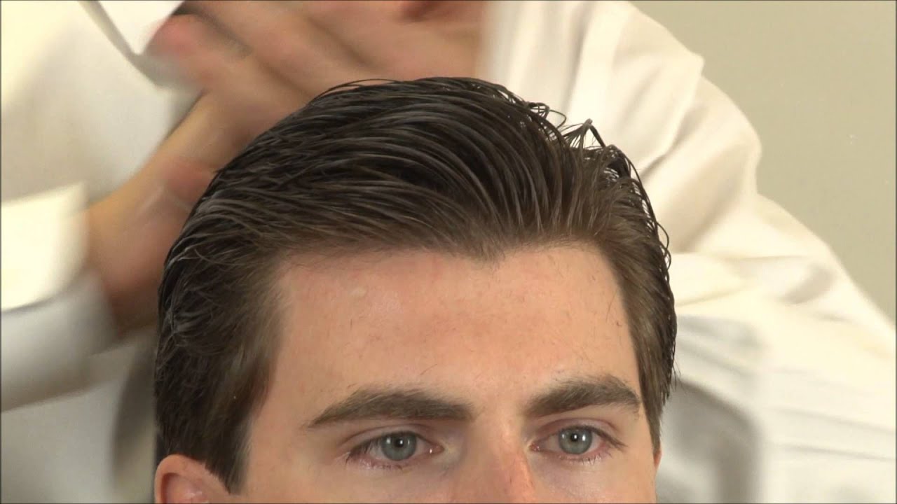 How To Do A Classic Side Part Hairstyle - He Spoke Style