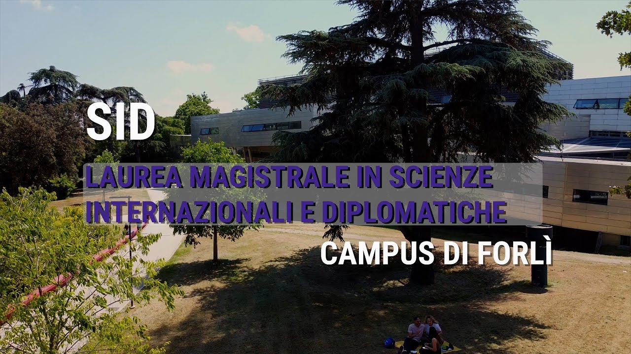 SID Laurea Magistrale in Scienze Internazionali e Diplomatiche