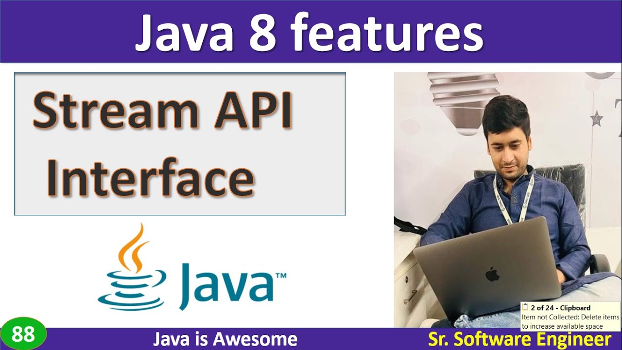 Stream Api In Java 8 Features YouTube