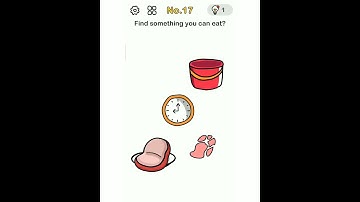 Find something you can eat Brain Out Level 17 solution || Walkthrough