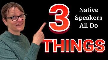 How to Sound More FLUENT When You Speak ENGLISH