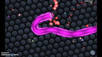 Slither.io Gameplay #1 / I suck!
