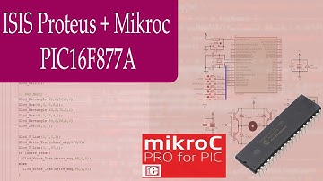 Led Chase Using PIC16F877A With MikroC and Simulation - ISIS Proteus