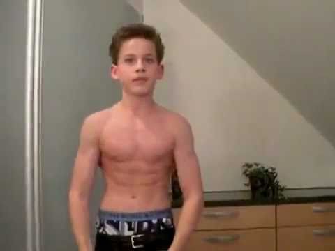 11 Year Old Flexing.... 