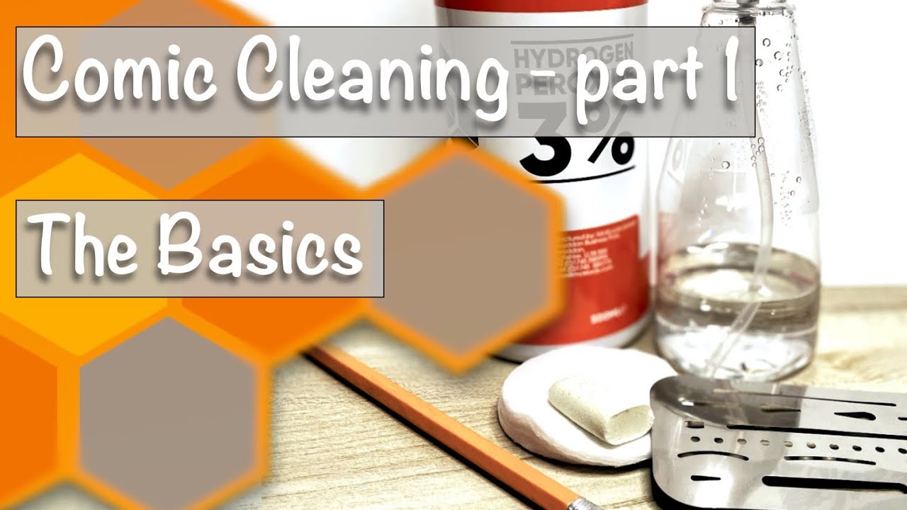 How to Clean a Comic Book - Part 1 - YouTube