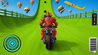 Motorcycle Stunt Racing Game 2026 - Extreme Bike Racing Challenge 2026 🔥 | High Speed Gameplay Ep 18 screenshot 3