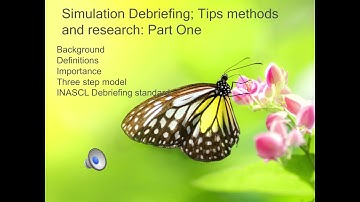 Debriefing 1
