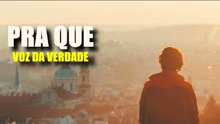 LINDO FUNDO MUSICAL DE PRA QUÊ VOZ DA VERDADE |ORAÇÃO, MINISTRAÇÃO, DEVOCIONAL, PREGAÇÃO| PIANO