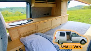 EXQUISITE MICRO CAMPER 🚙Small Van Conversion  |  LAND YACHT MARK 2!
