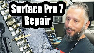 Surface Pro 7 Repair - No replacement part available.