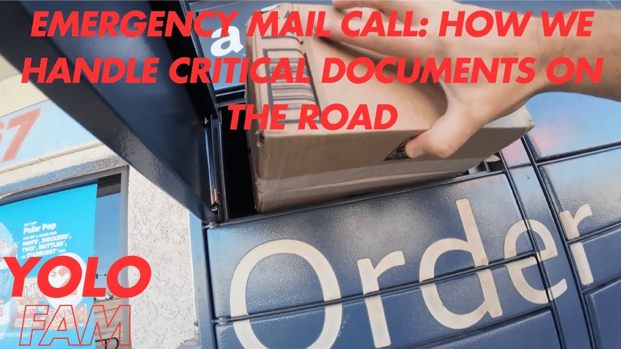 Emergency Mail Call: How We Handle Critical Documents on the Road 