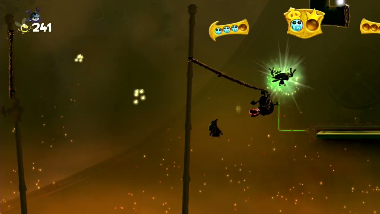 Rayman Legends PS3 Gameplay 48 20000 Lums Under the Sea Infiltration Station