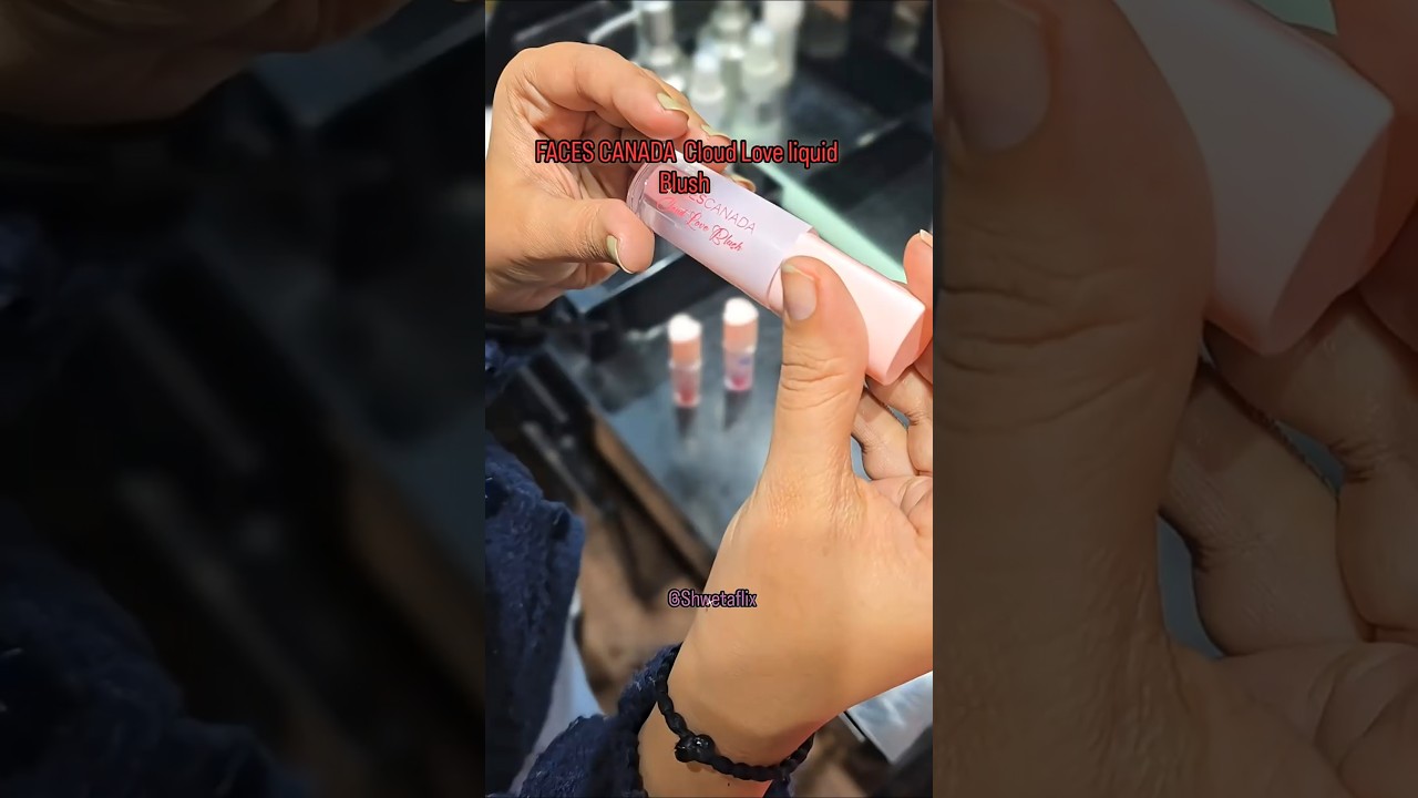 FACES CANADA Cloud Love Liquid Blush swatches 💌🌸 