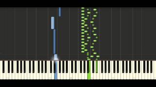 Super mario bros - bowser theme - Piano Tutorial - Synthesia