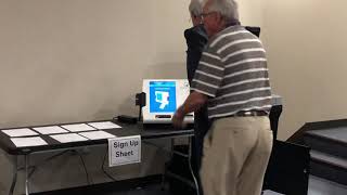 New voting machines