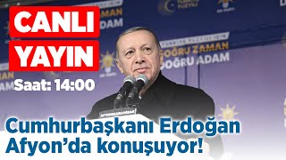  Cumhurbaşkanı Erdoğan Afyonda Konuşuyor