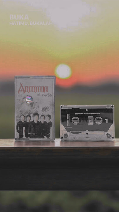 KASET PITA ARMADA ' BUKA HATIMU ' album ' HAL TERBESAR ' #liriklagu #kaset #nostalgia #kasettape