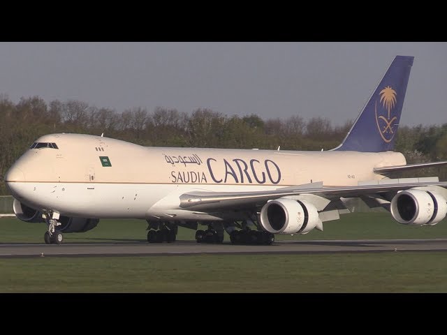 サウジアラビア航空貨物機 B747-8F GeminiJets 747-8F（貨物型） サウディア（サウジアラビア航空
