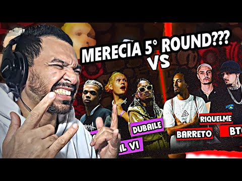 (RIMA DE VERDADE!!!🔥) JOTAPE, LIL VI e DUBAILE x BARRETO, BTC e RIQUELME| React | FINAL | NORTE