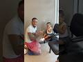 Dad cried after daughter hits him #shorts