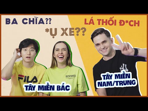 Video Người nước ngoài dạy nhau tiếng Bắc - Trung - Nam CƯỜI... - youtube