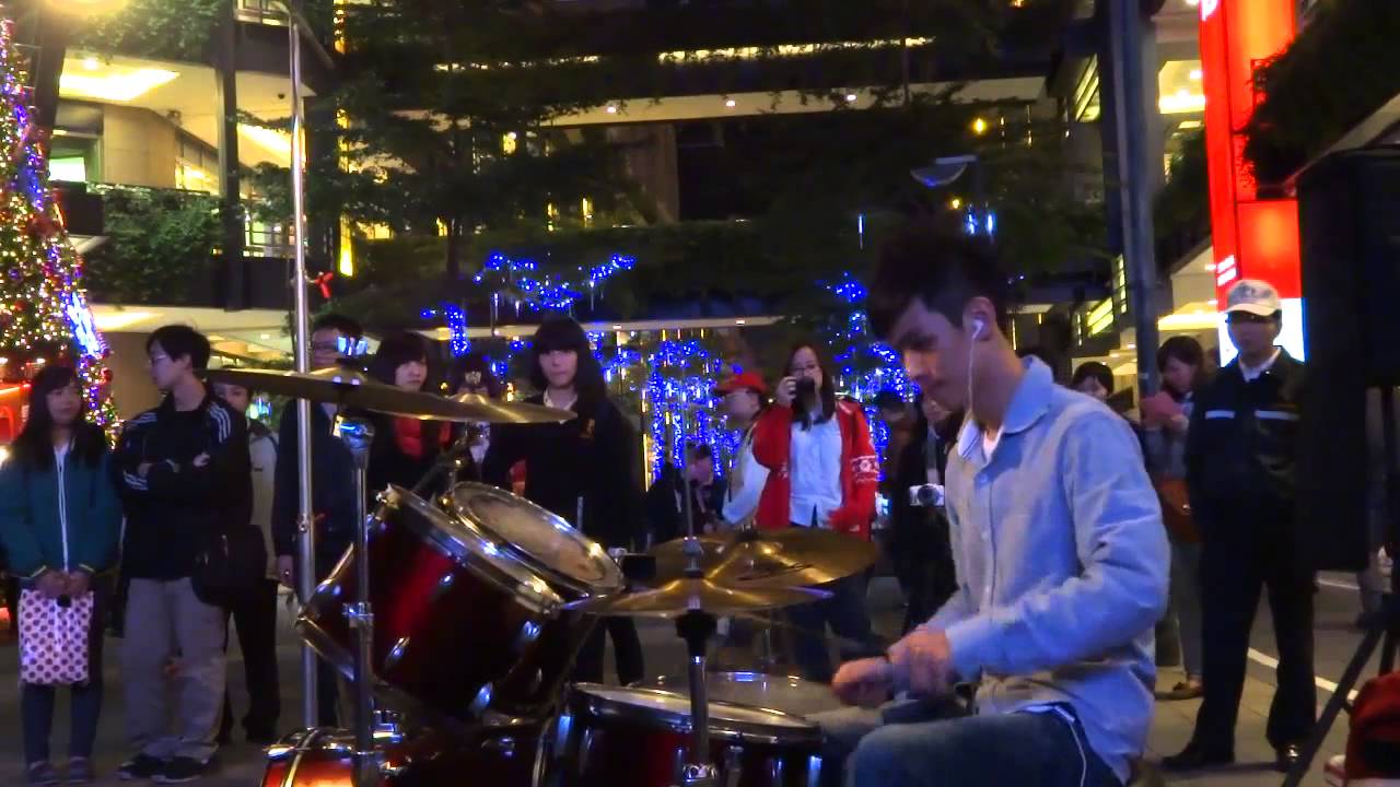 街頭藝人 換證 20131206 李科穎 *五月天-入陣曲*