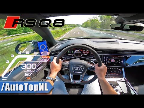 AUDI RSQ8 *TOP SPEED* on AUTOBAHN (NO SPEED LIMIT) by AutoTopNL