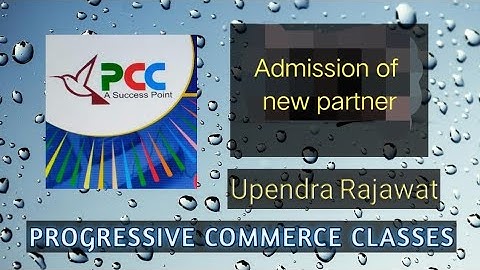 12th Account # Admission of new partner  # M.P.Board  shivlal